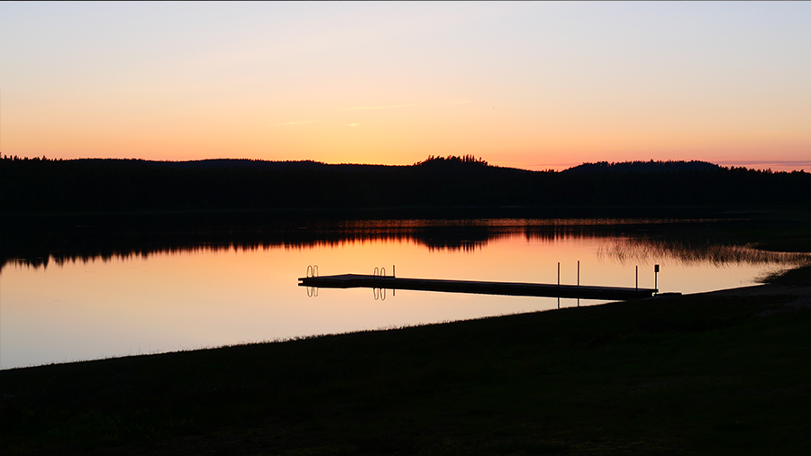 Linnesjö lake